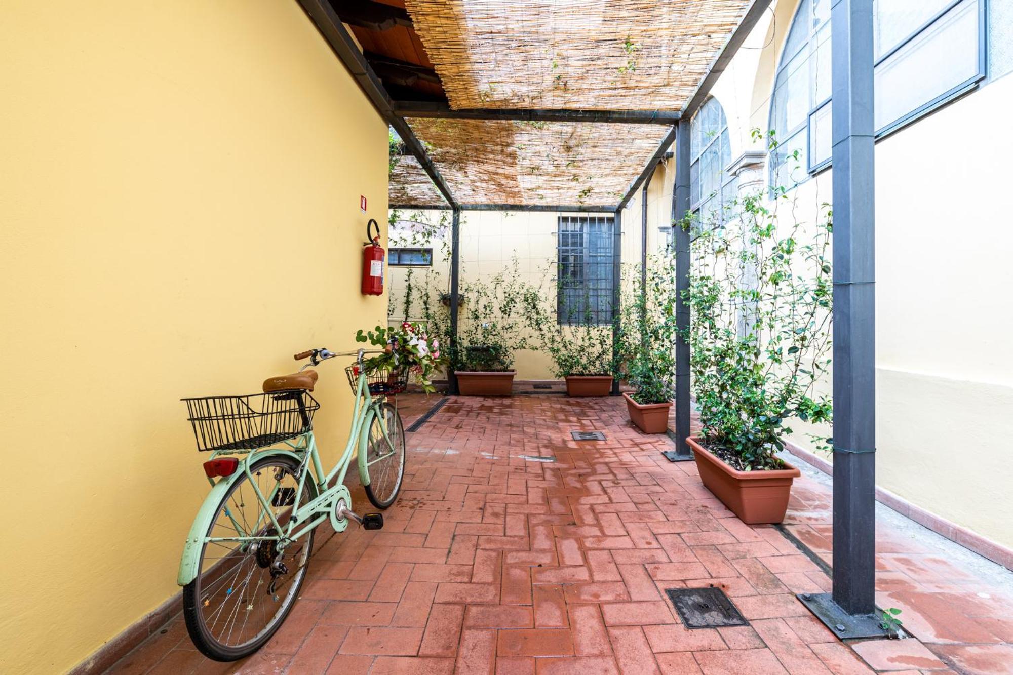 Apartamento Cortile Santa Monaca Florencia Exterior foto
